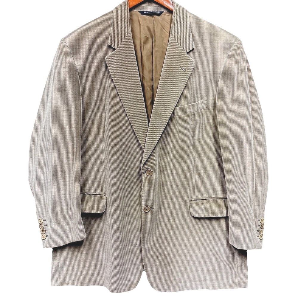 Coppley Ermenegildo Zegna Cashmere Cotton Corduroy Blazer Sport Coat Mens 40R